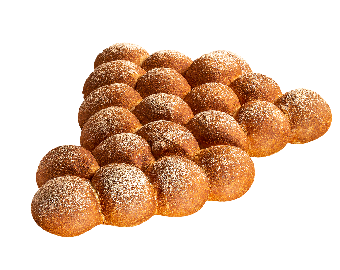 Pain grappe paysan
