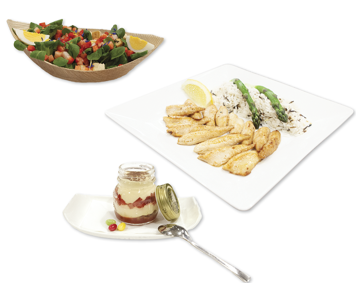 Menu filets de perche